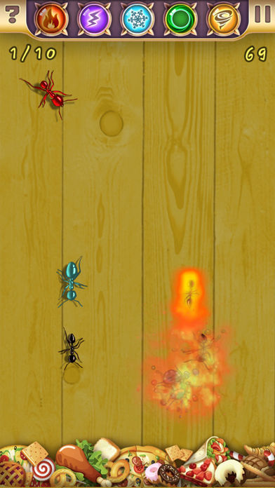 Ant Smasher Cartoon 게임 스크린 샷