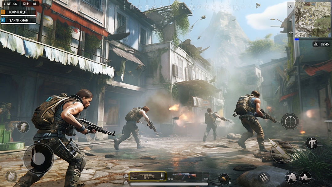 Screenshot of BattleStrike Commando Gun Game