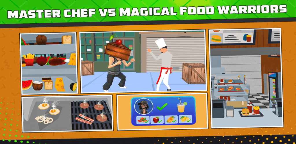 Captura de Tela do Vídeo de Warrior Chef Game: Kitchen War