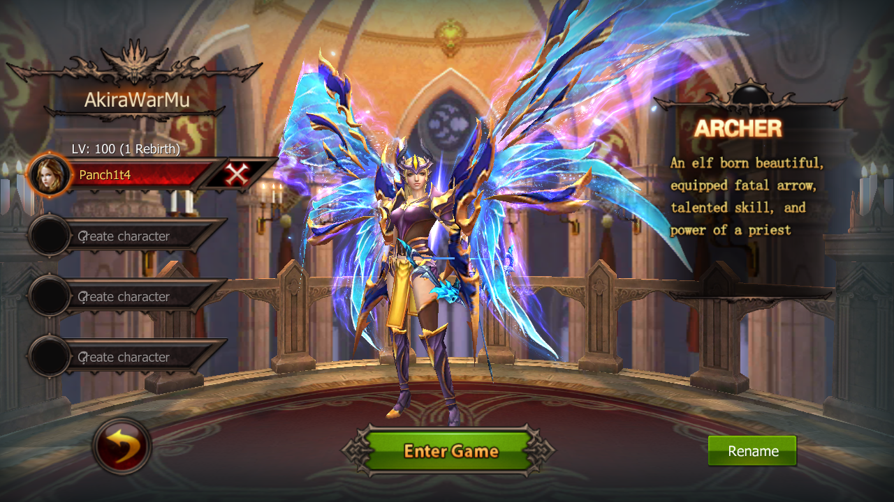 AkiraWar MuOnline 3.0 Game Screenshot