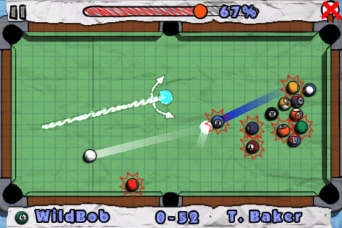 Screenshot of Doodle Pool