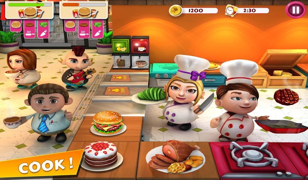 Cooking Frenzy: A Chef's Game ภาพหน้าจอเกม
