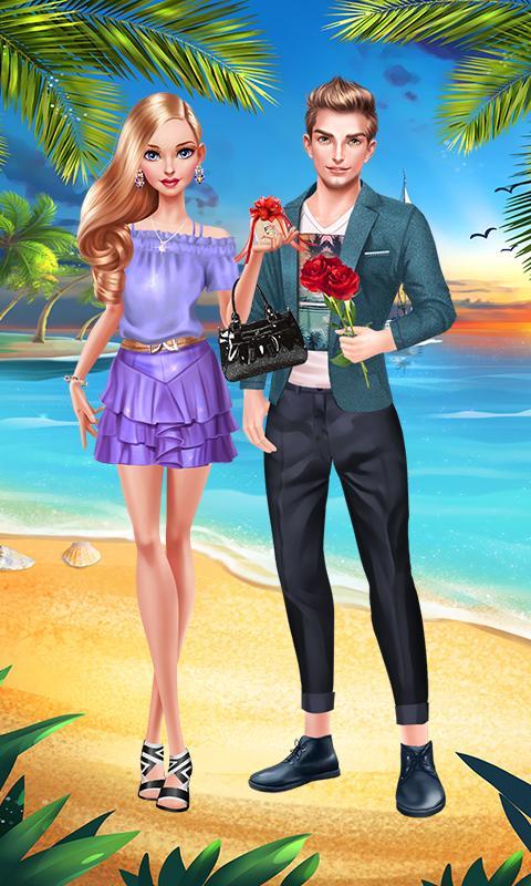 Glam Doll Salon: First Date 2 Game Screenshot