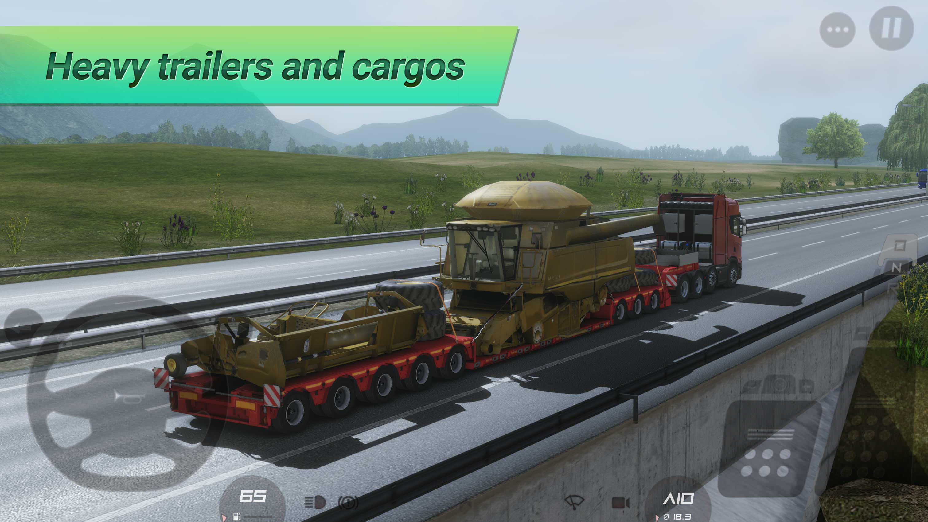 Truckers of Europe 3 Game Screenshot
