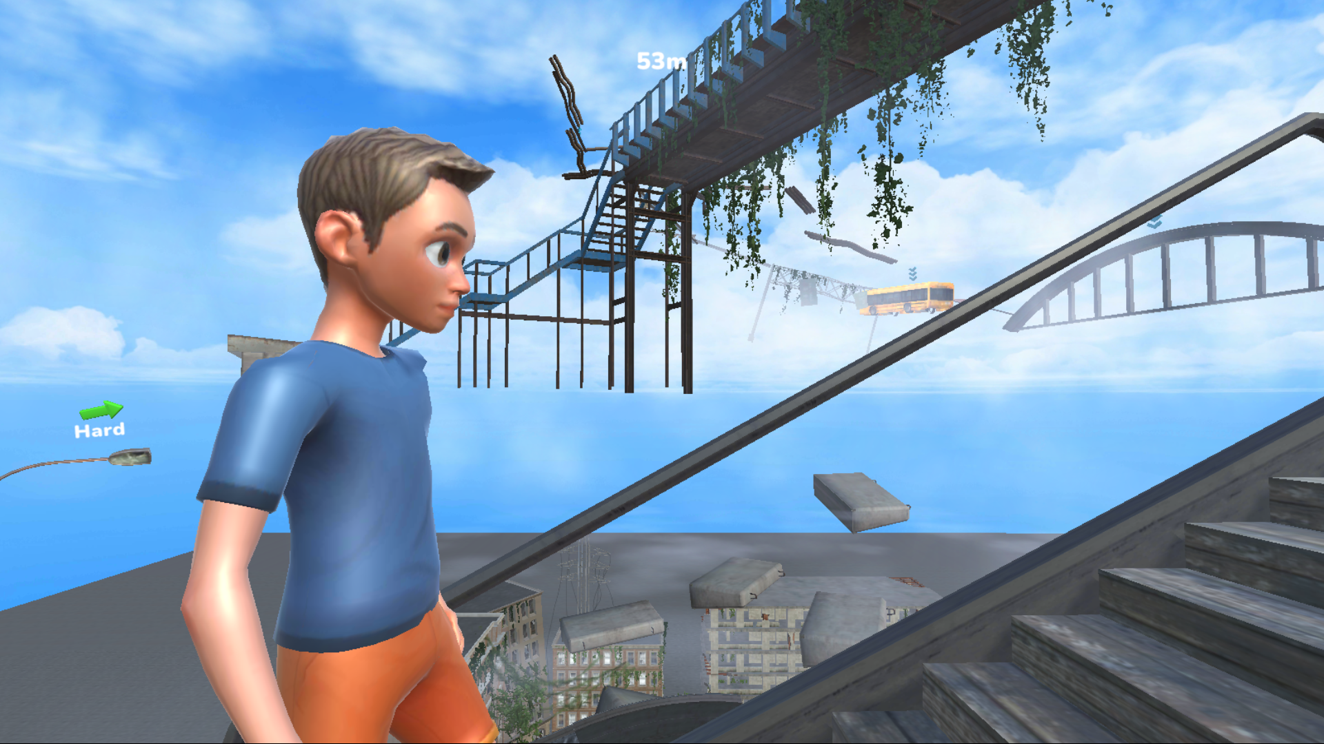 Only Go Up - Parkour Race Game Screenshot