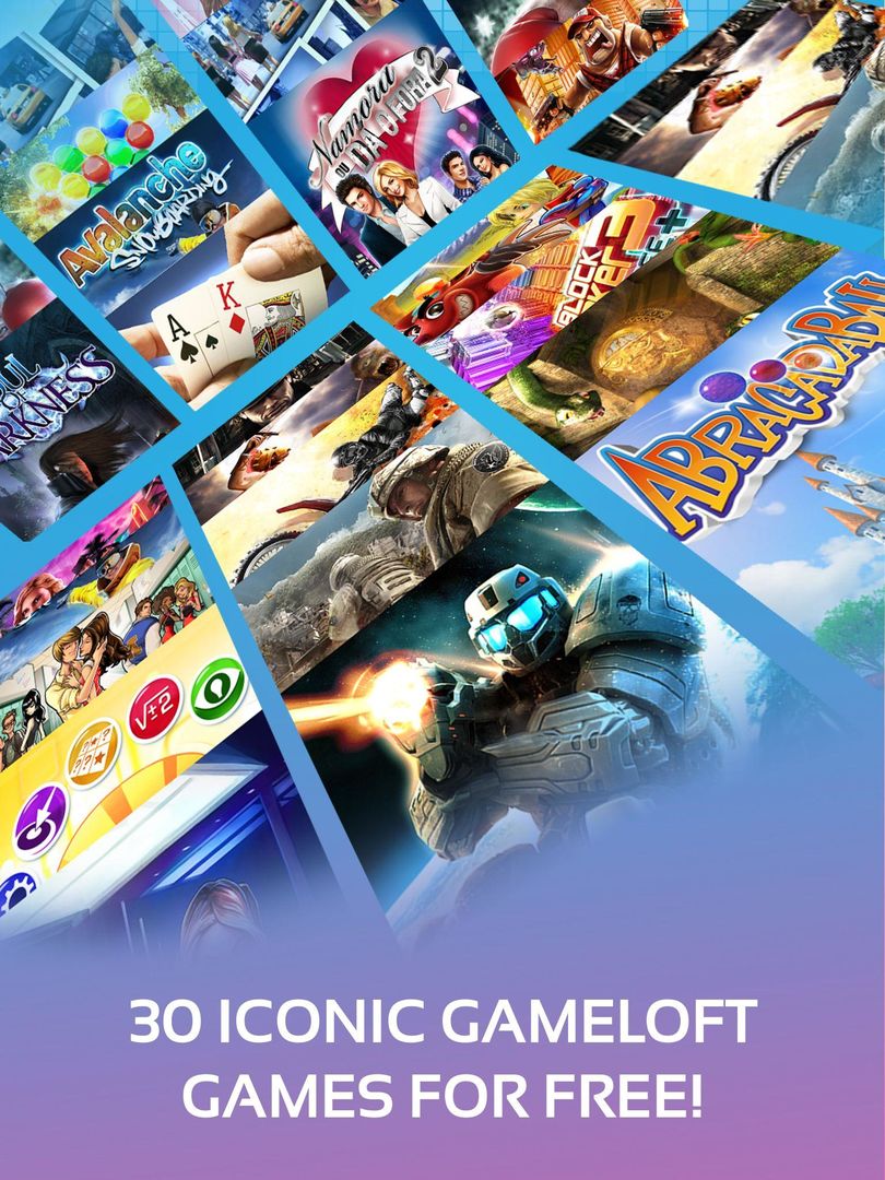 Screenshot of Gameloft Classics: 20 Years