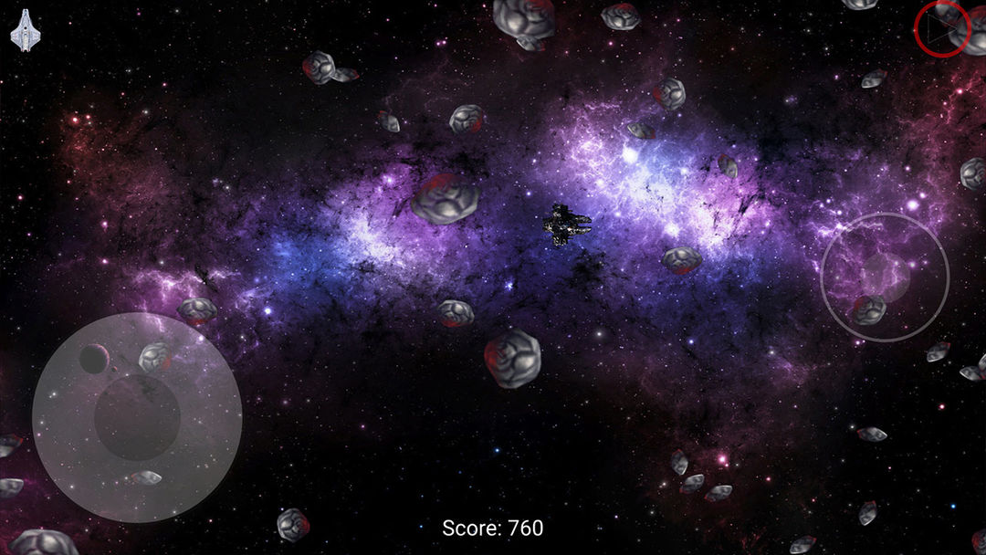小行星 게임 스크린 샷