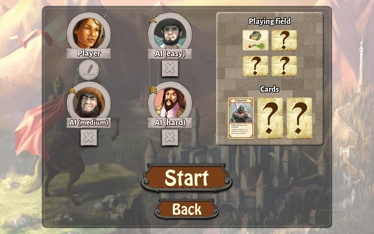 Kingdom Builder Game Screenshot