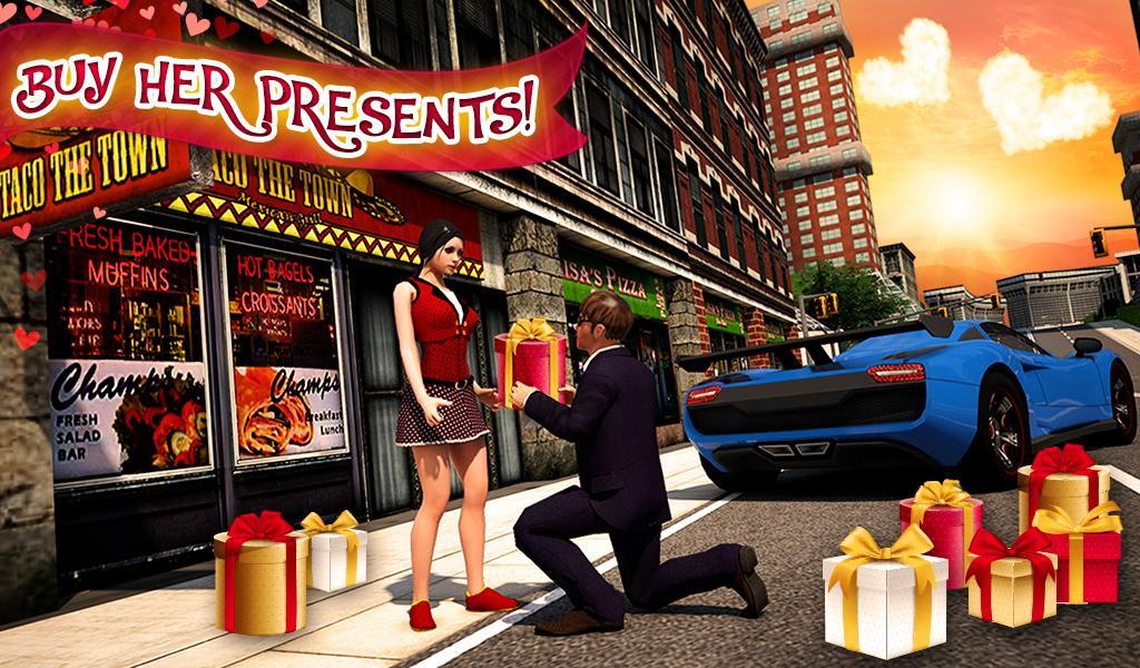 Cuplikan Layar Game Valentine Ride 2016