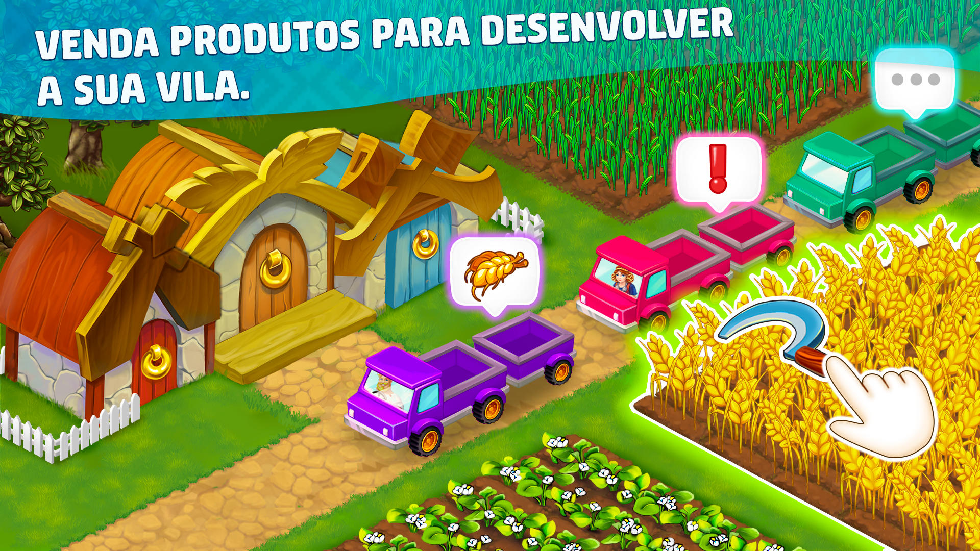 Captura de Tela do Jogo Harvest Land