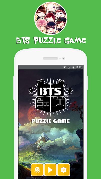 Screenshot 1 of 💘 BTS Bangtan Puzzle Game 1.1