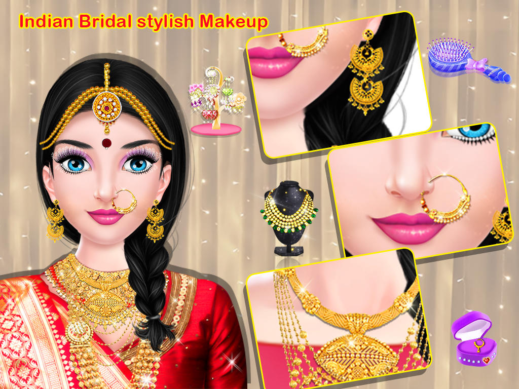 Cuplikan Layar Game Royal Winter Indian Wedding