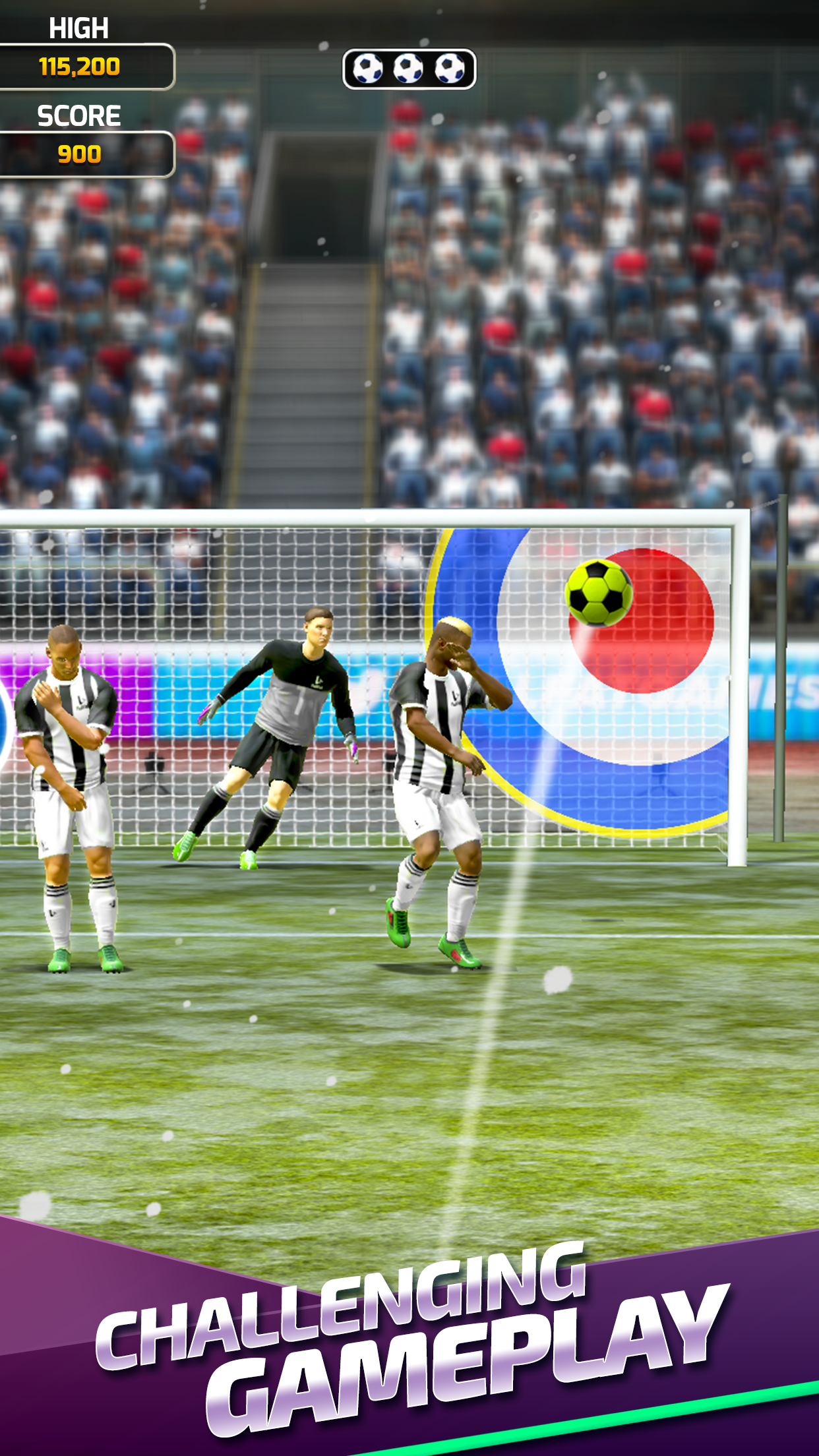 Flick Soccer 25 Game Screenshot