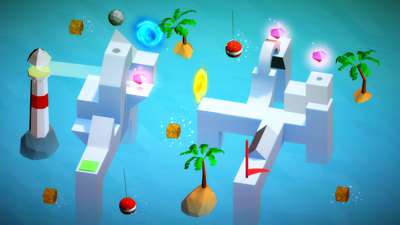 Poly & Marble Maze Game Screenshot