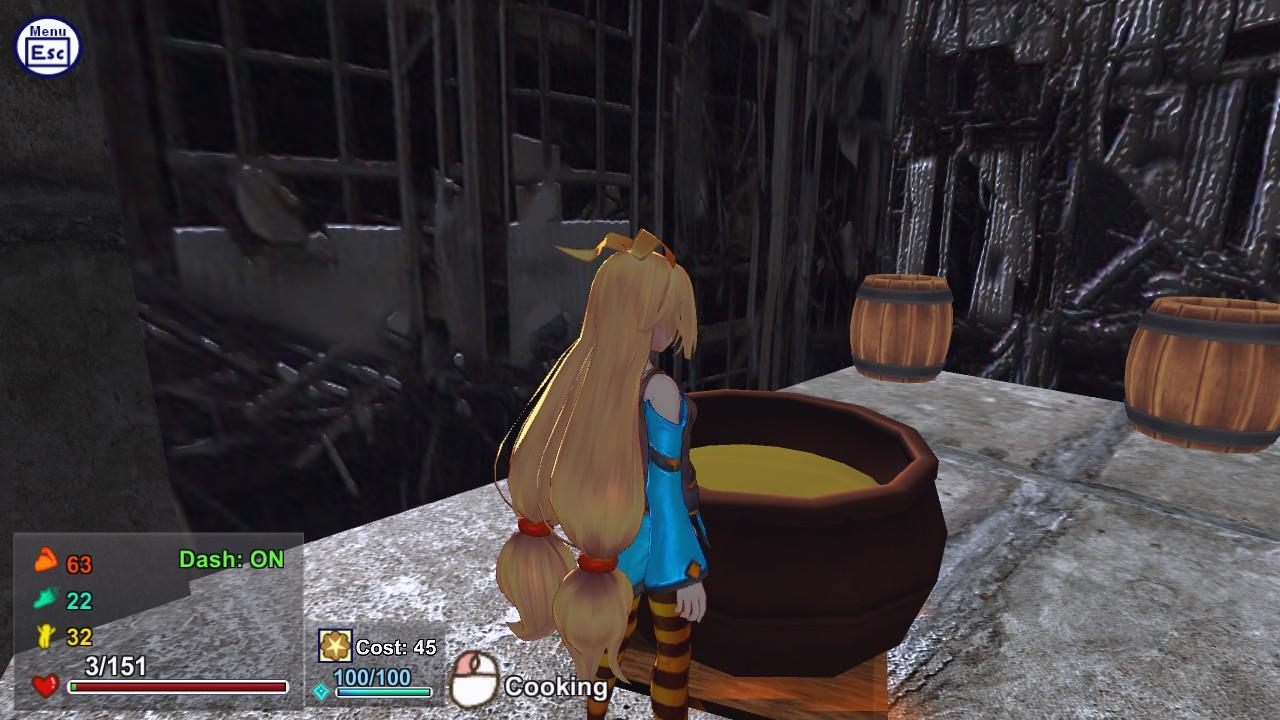 Screenshot of Attack of the Gigant Zombie vs Unity chan