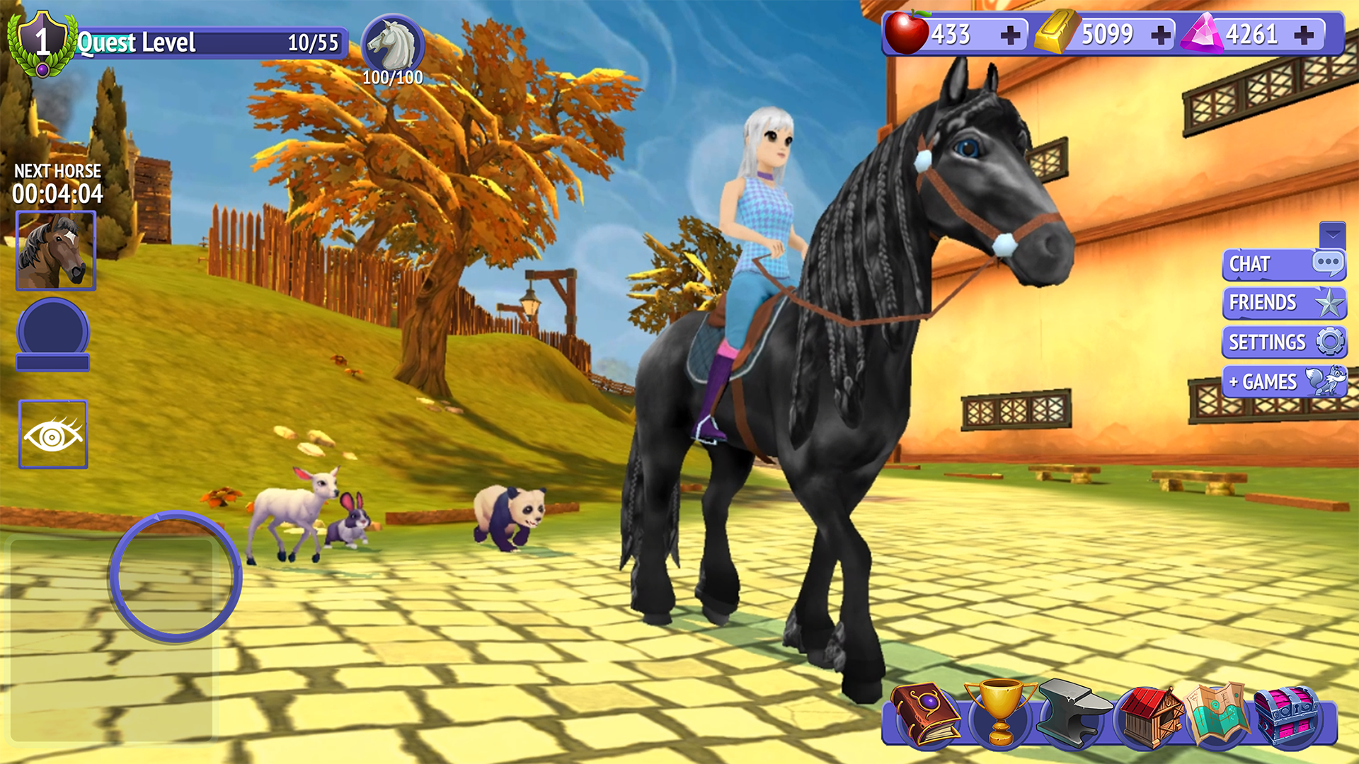 Horse Riding Tales - Wild Pony Game Screenshot