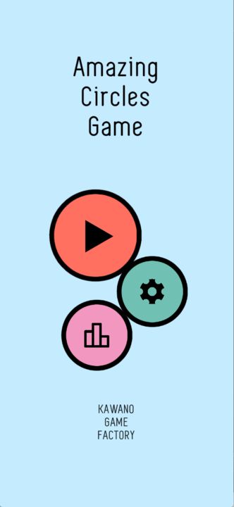 Amazing Circles Game Game Screenshot
