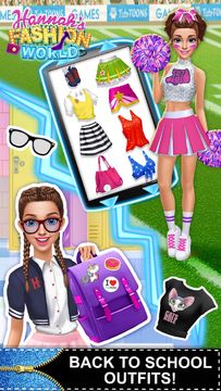 Hannah’s Fashion World Game Screenshot