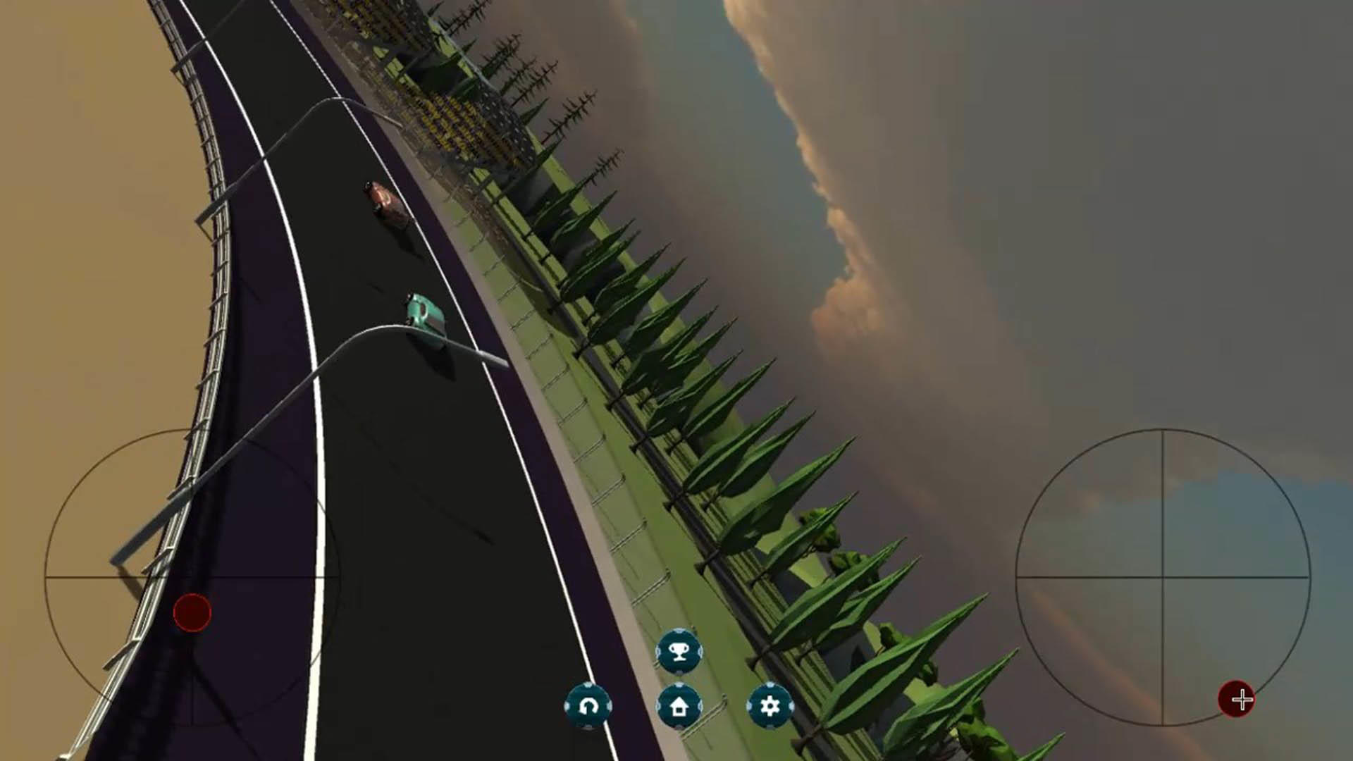 FPV SIM : Race Car Chase Game Screenshot