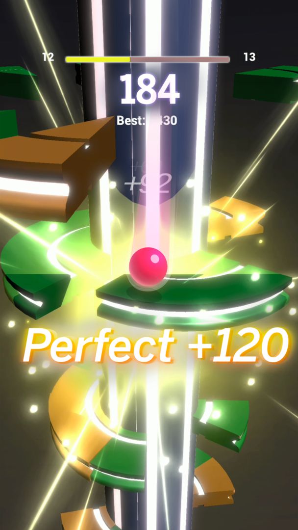 Helix Color Jump 2018 - Ball Falling Game screenshot game