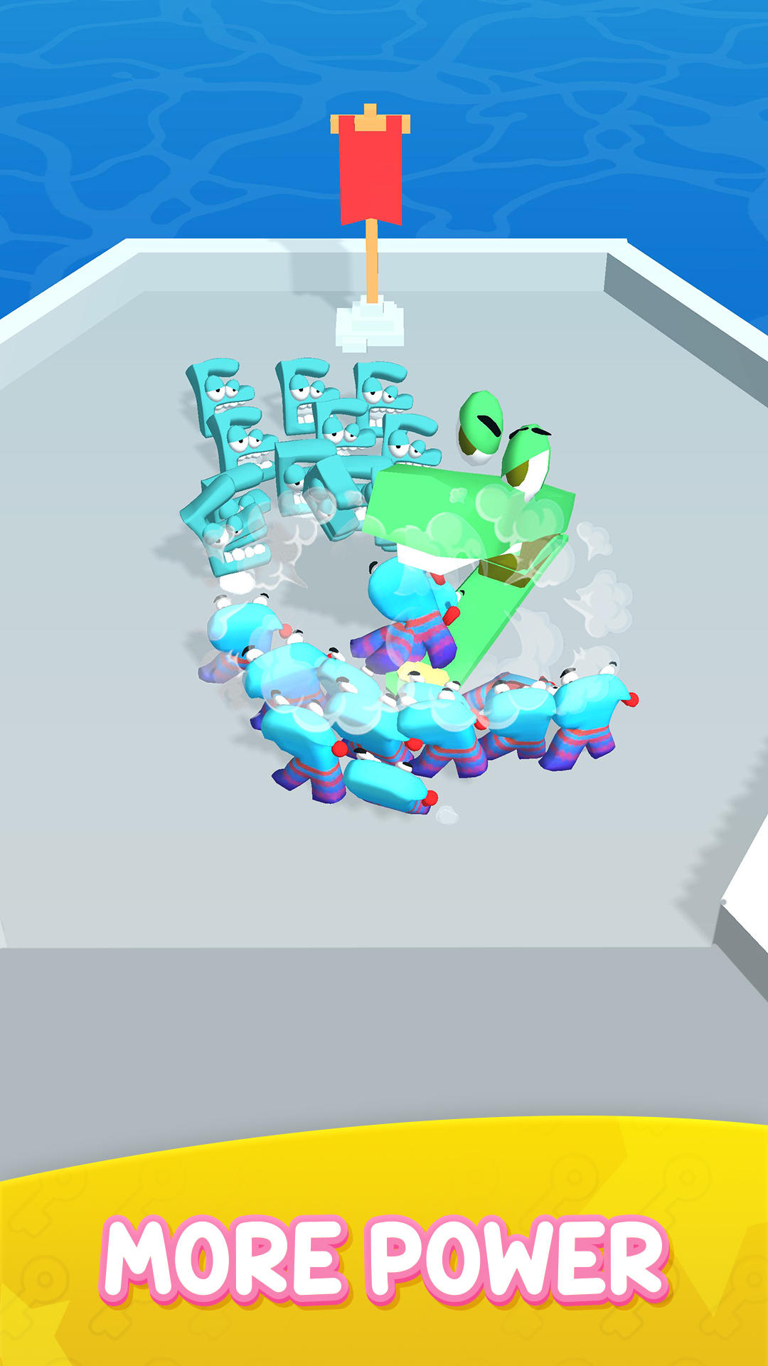 Screenshot of Alphabet Run: Letter Go