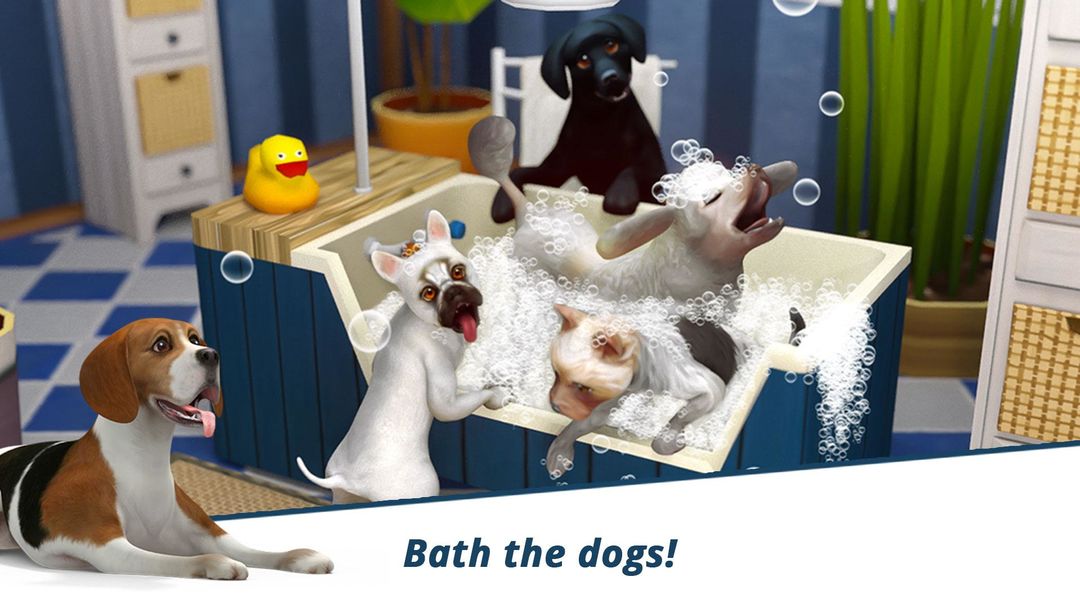 Screenshot of Dog Hotel – Play with dogs