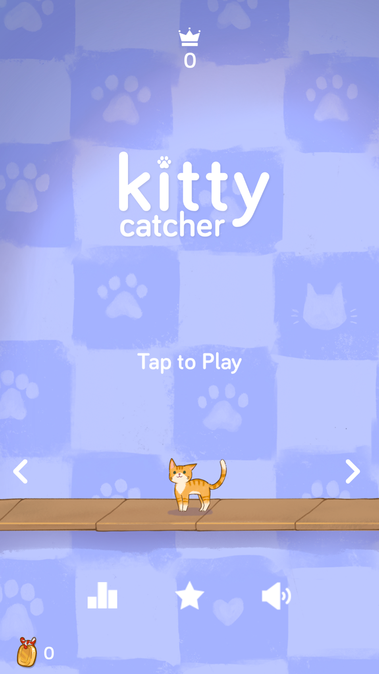 Cuplikan Layar Game Kitty Catcher