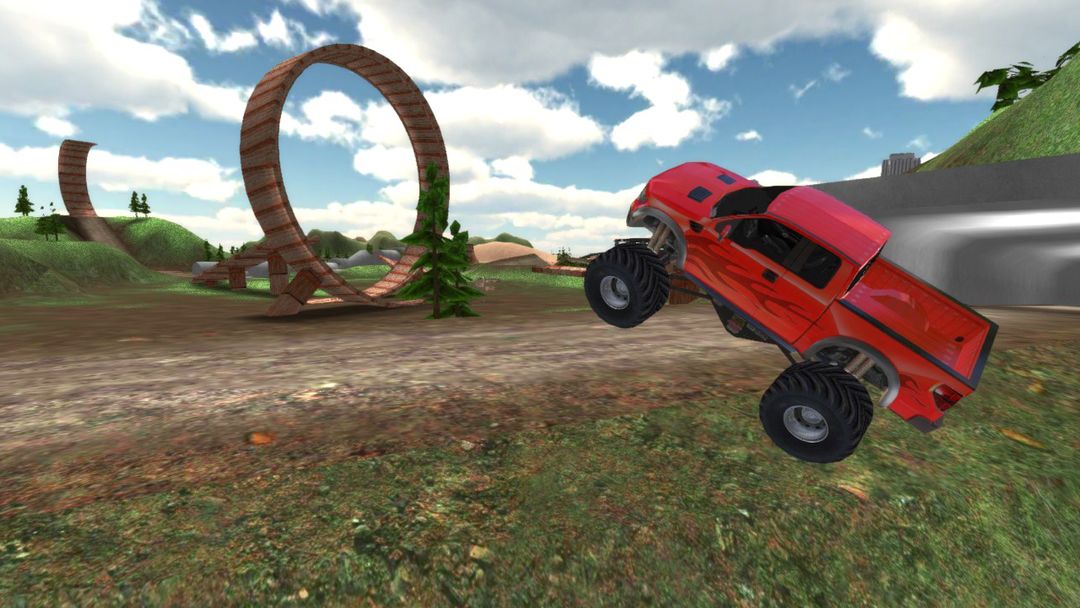 Truck Driving Simulator 3D 게임 스크린 샷