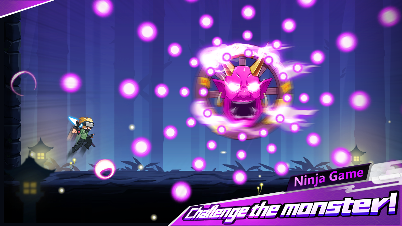 Screenshot 1 of Ninja Relo: Jalankan dan Shuriken autofire 1.38.200