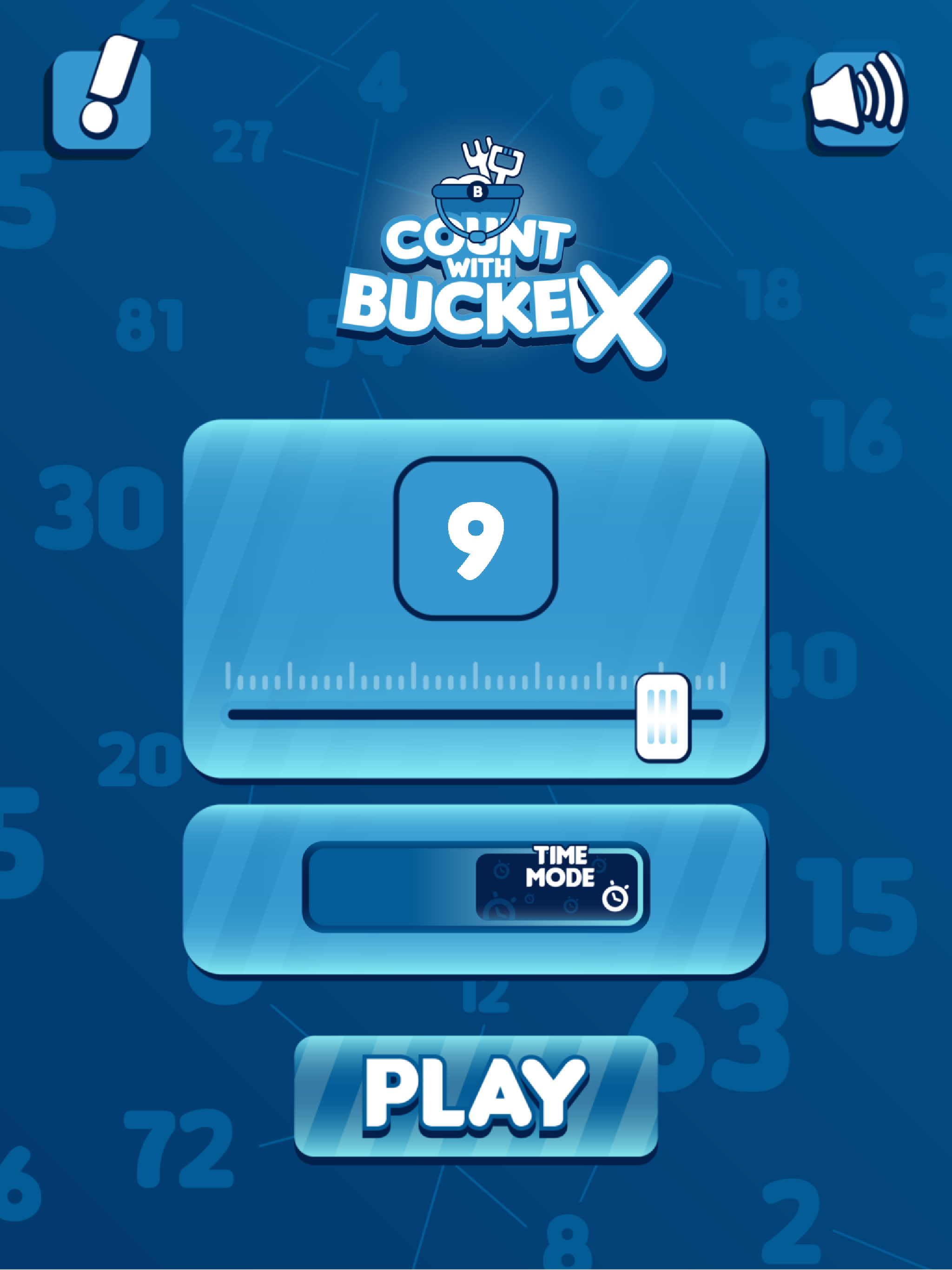 Count With Bucked X Game Screenshot