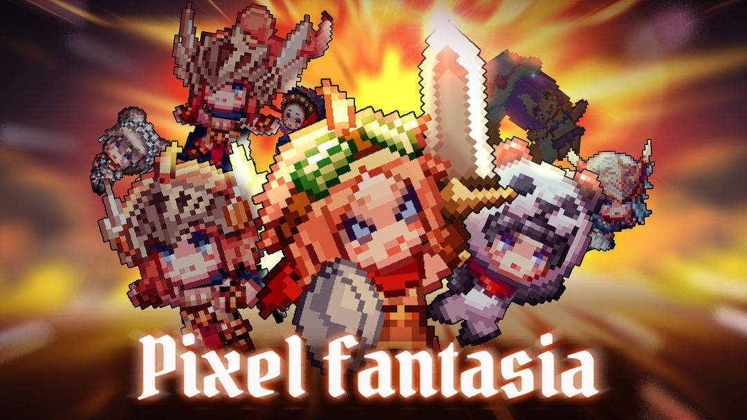 Pixel Fantasia: Idle RPG GAME ภาพหน้าจอเกม