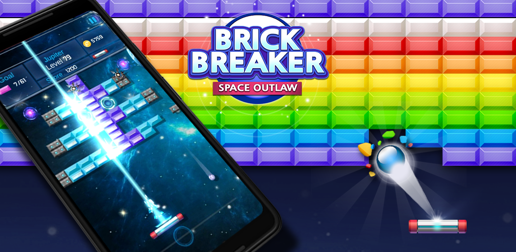 Banner of Brick Breaker Space Outlaw 1.1.11