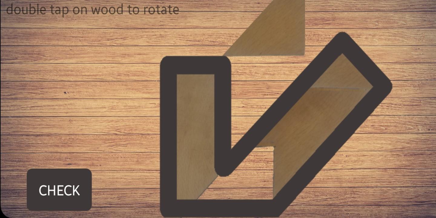 T wood puzzel ภาพหน้าจอเกม