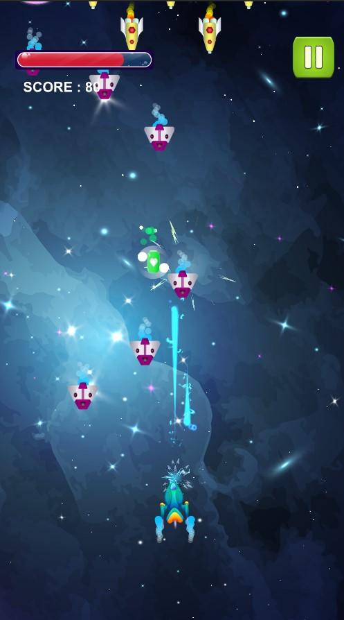 Space Galaxy Shooter Attack ภาพหน้าจอเกม