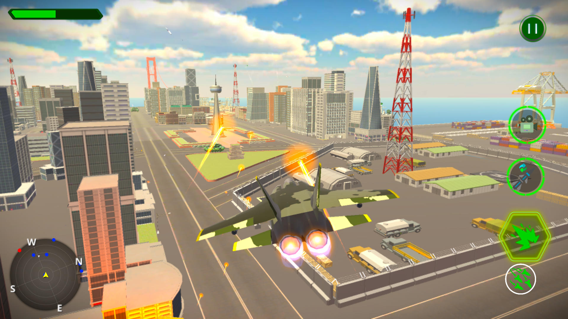 Modern Air Fighters ภาพหน้าจอเกม