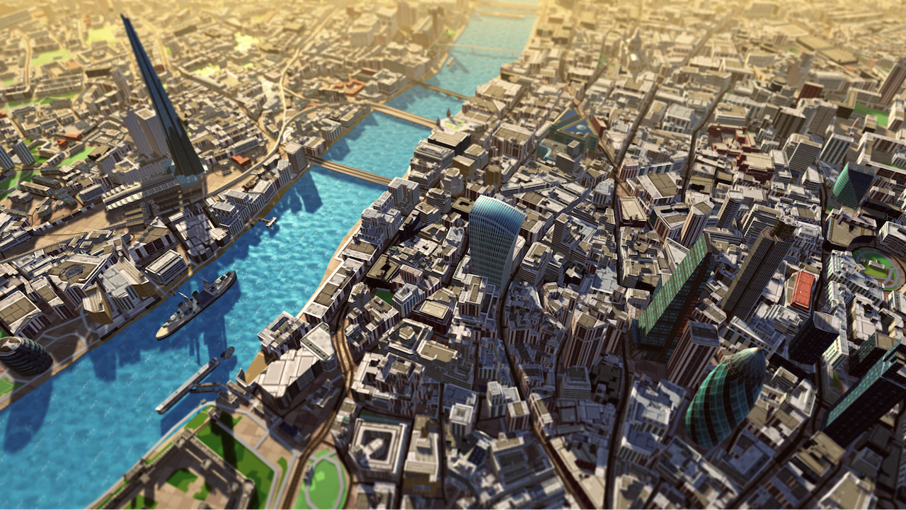 Fly and Explore World Game Screenshot