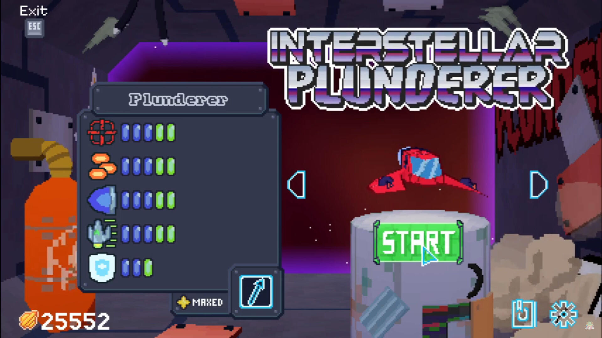 Interstellar Plunderer 게임 스크린 샷