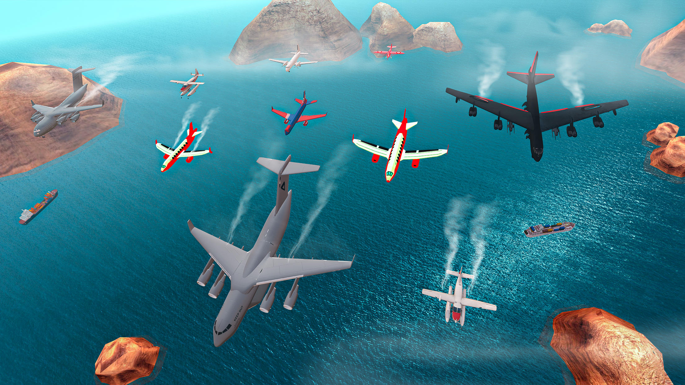 Screenshot of Plane Crash Landing Simulator