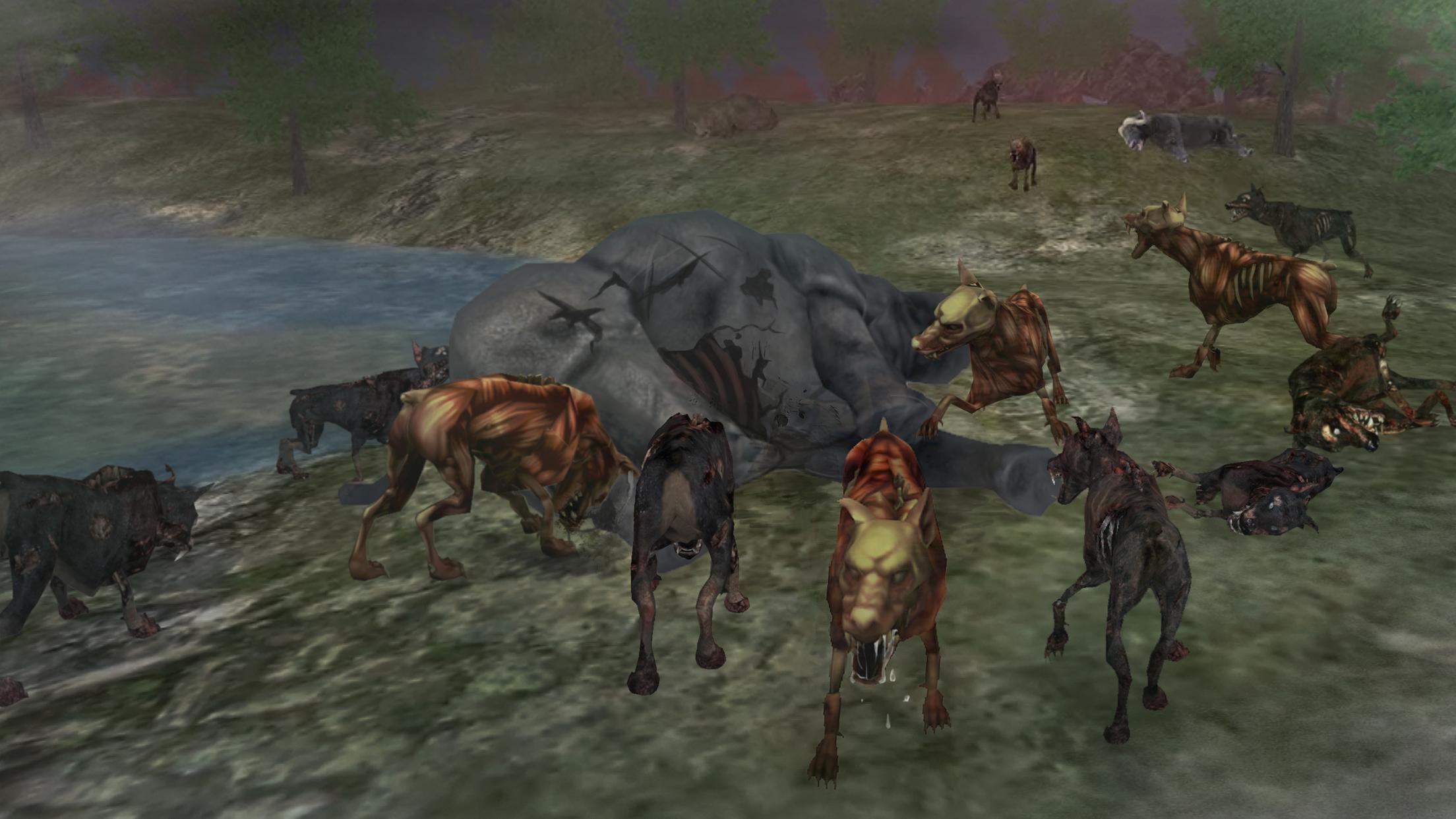 Wild Zombie Online(WZO) ゲームのスクリーンショット