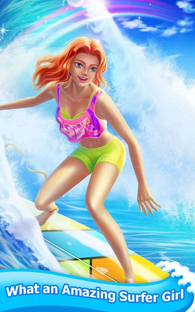 Summer Girls Surfing SPA Salon screenshot game