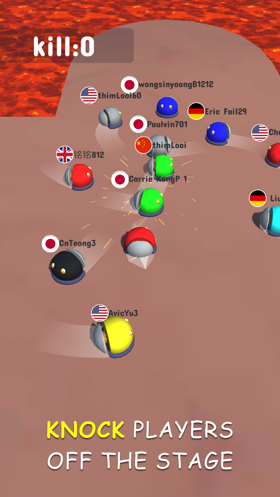 Captura de Tela do Jogo Smash.io