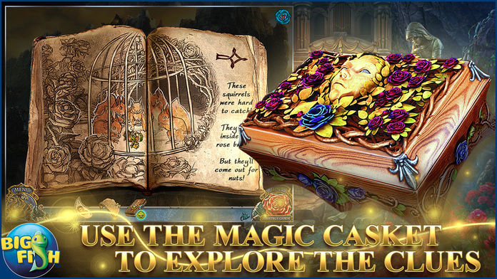 Screenshot of Living Legends: Bound by Wishes - A Hidden Object Mystery (Full)