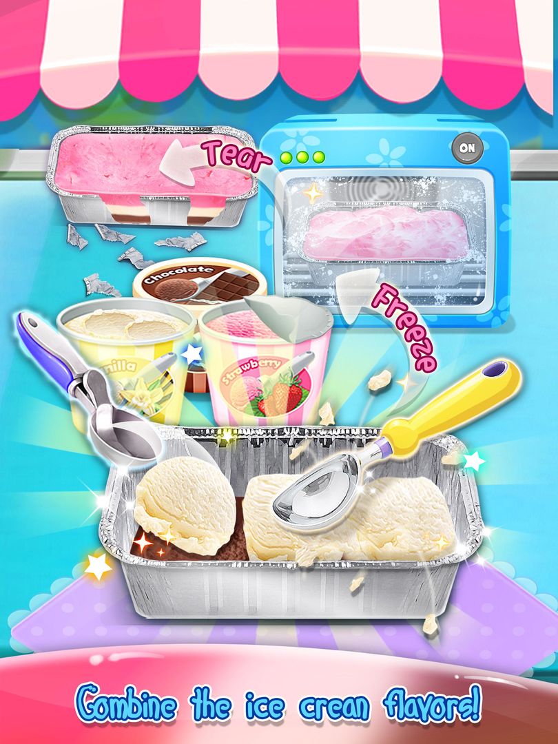 Screenshot of Ice Cream Pop Salon