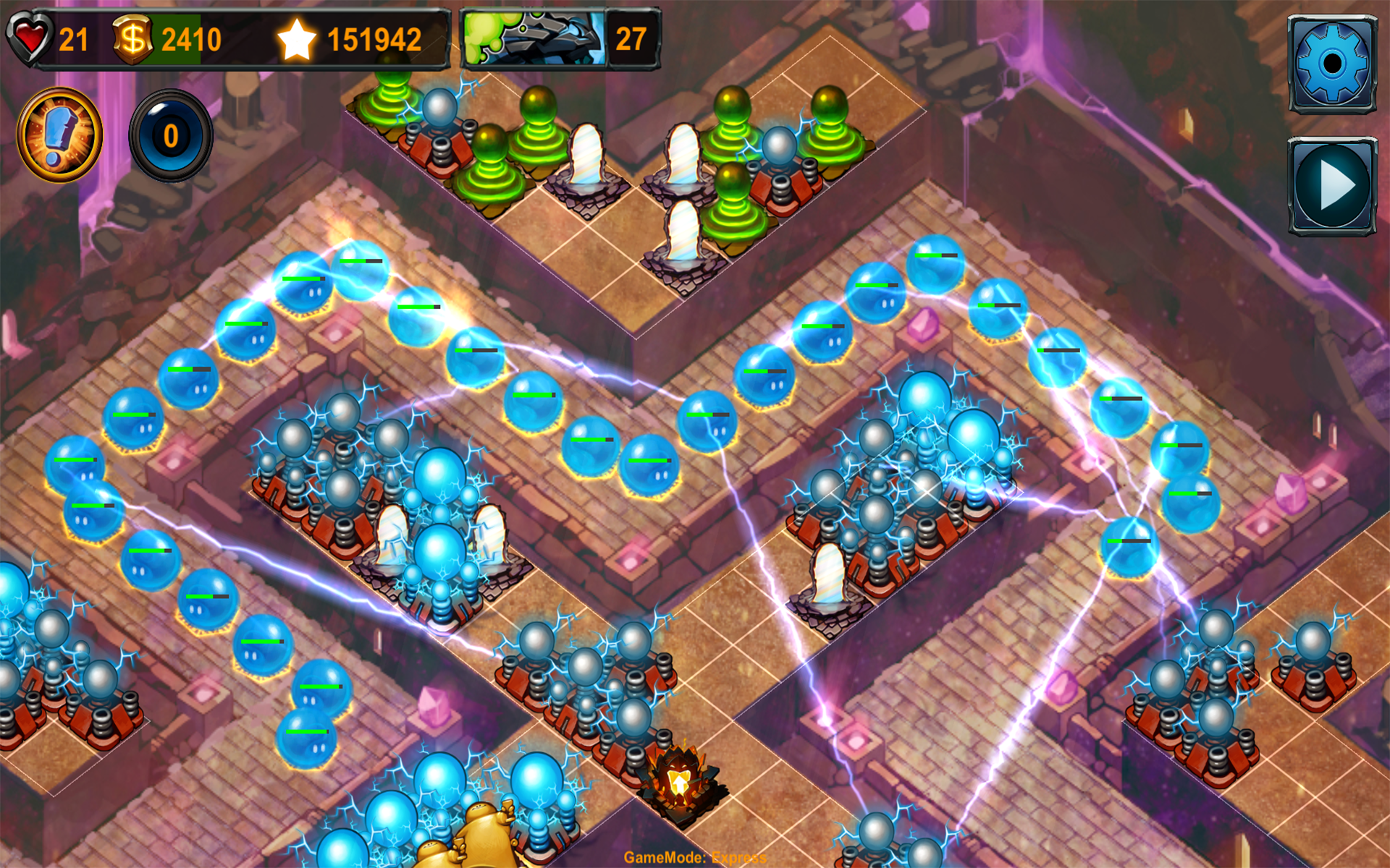 Element TD Game Screenshot
