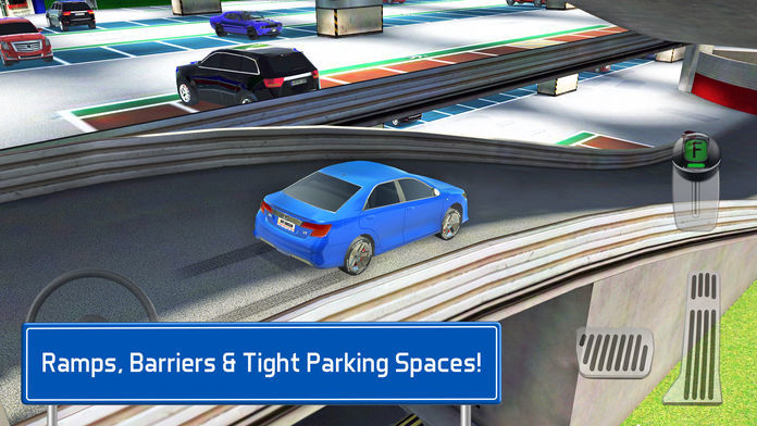 Multi Level 7 Car Parking Garage Park Training Lot screenshot game