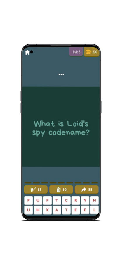 Screenshot of Spy x Family Quiz