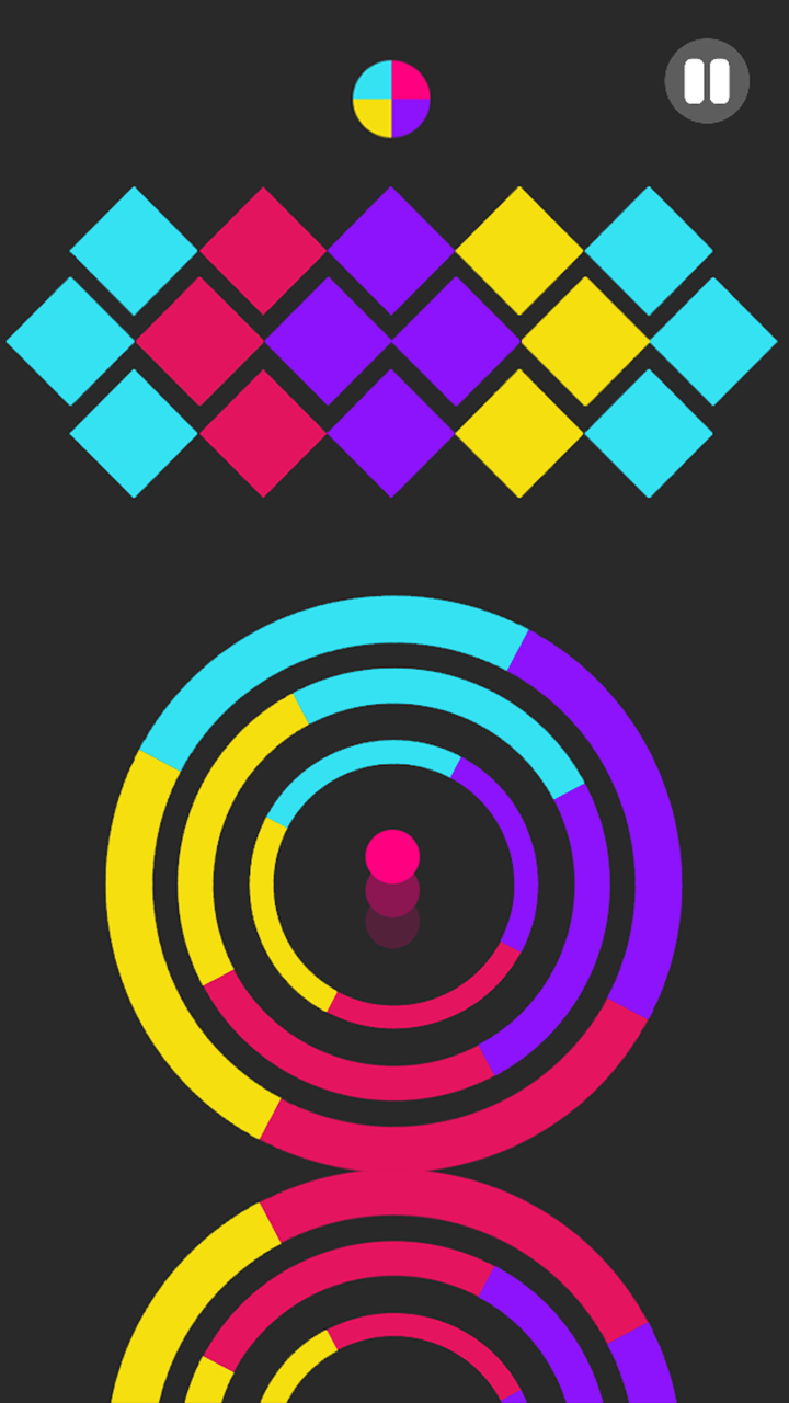 Скриншот игры Color Switch