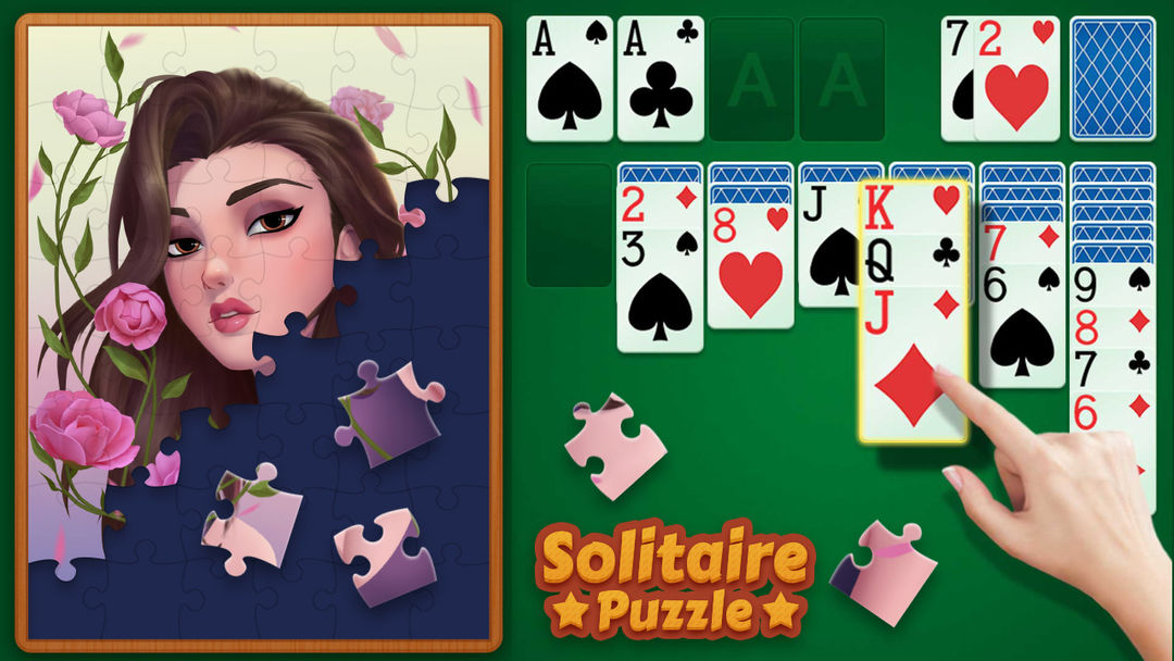 Solitaire Jigsaw kingdom screenshot game
