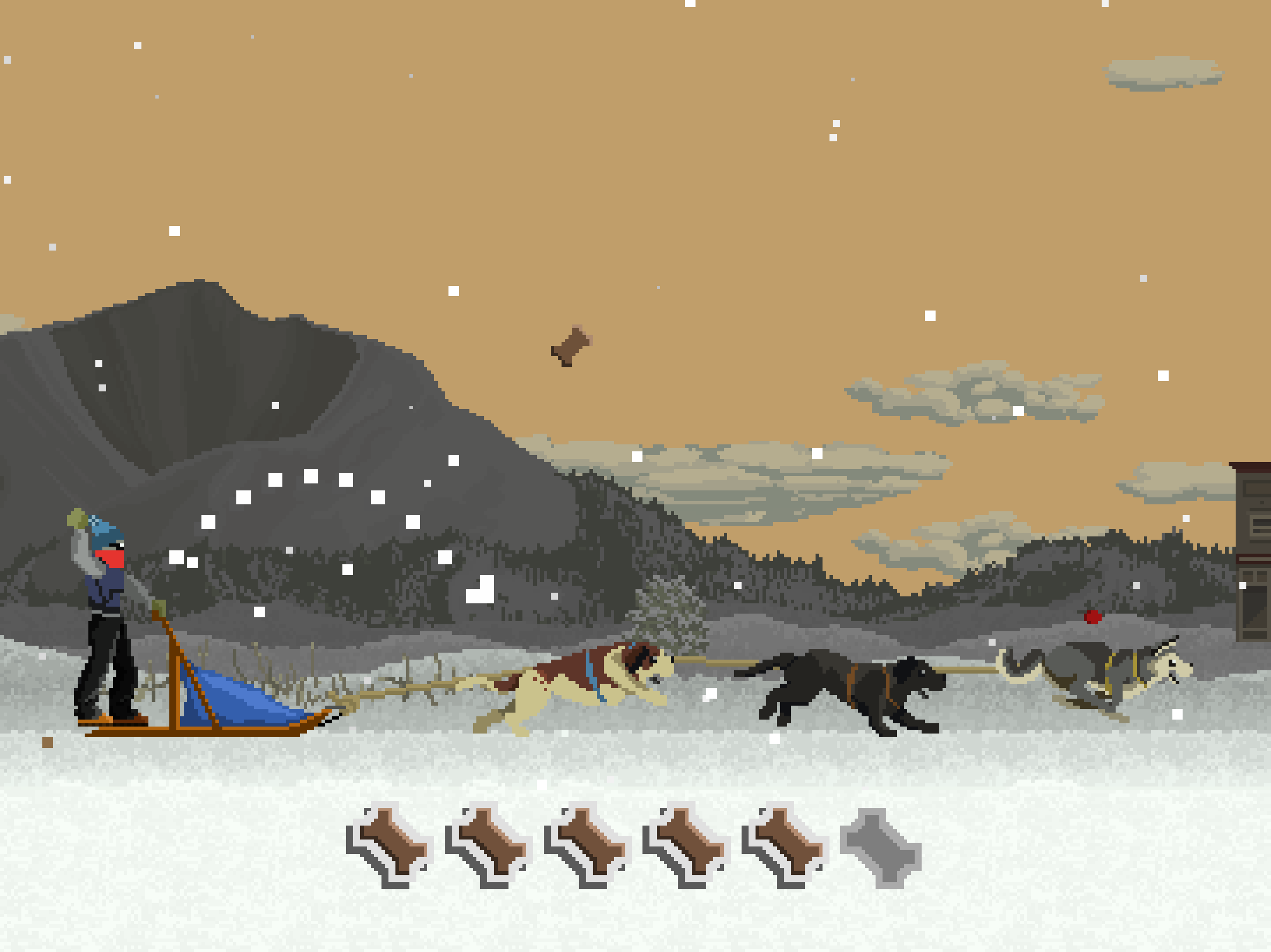 Ảnh chụp màn hình Dog Sled Saga