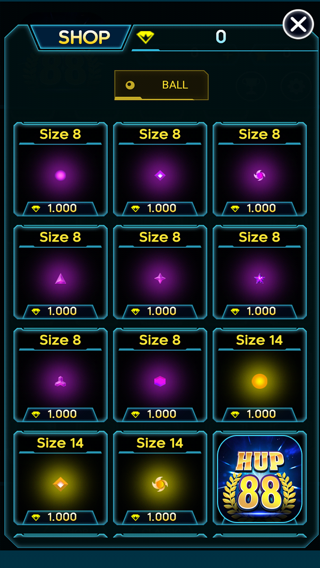 hup88 Game Screenshot